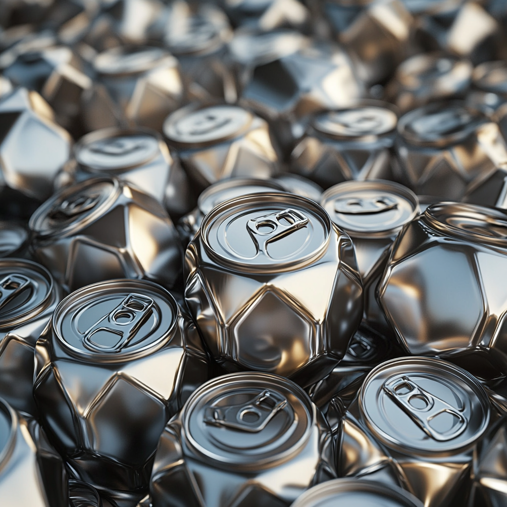 A_realistic_image_of_aluminum_cans_compressed_2